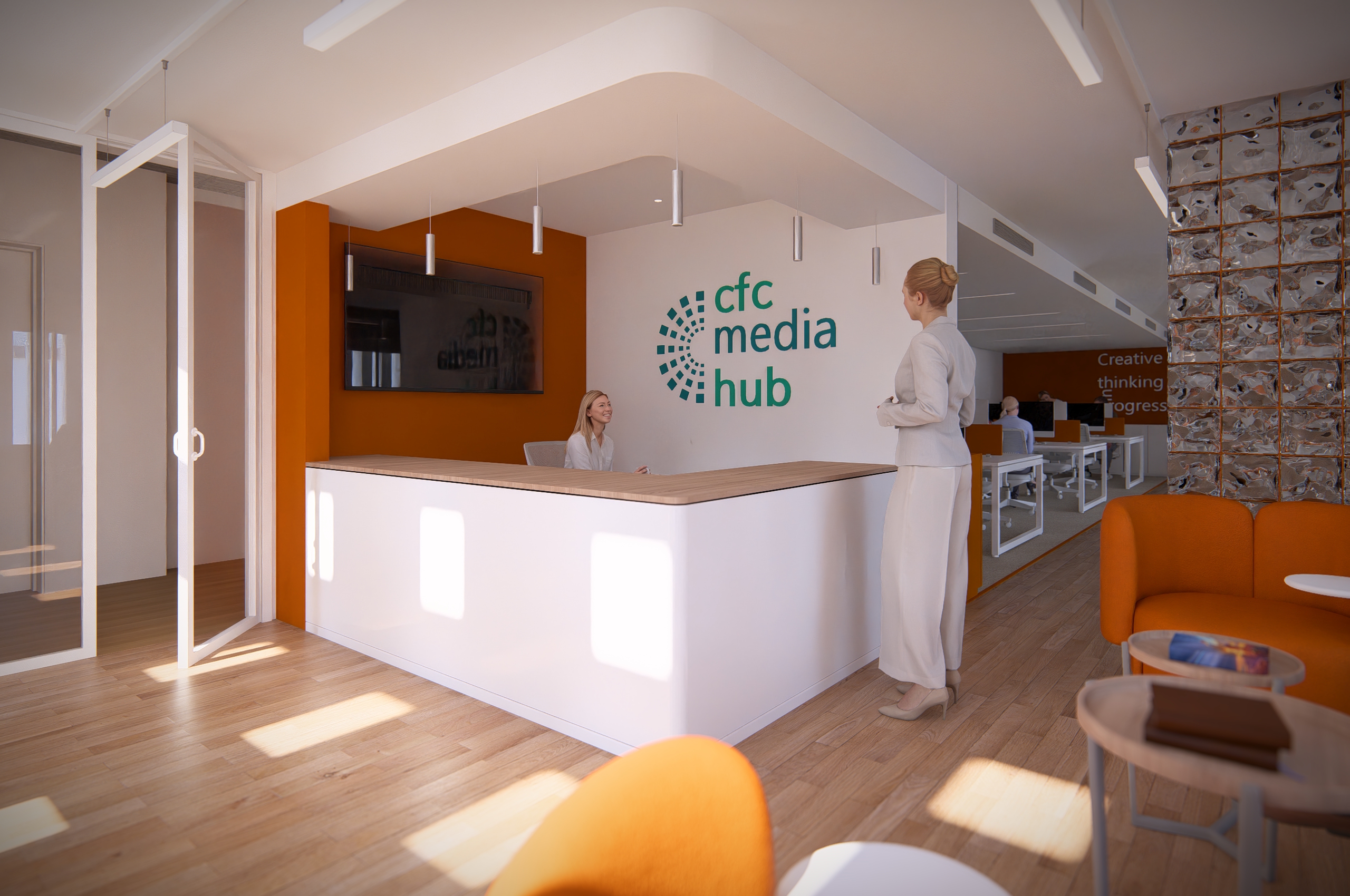 CFC Media Hub interior